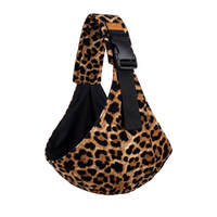 Dark leopard print